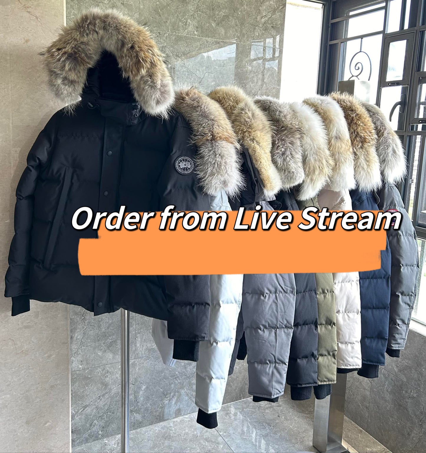 Order from Live Stream